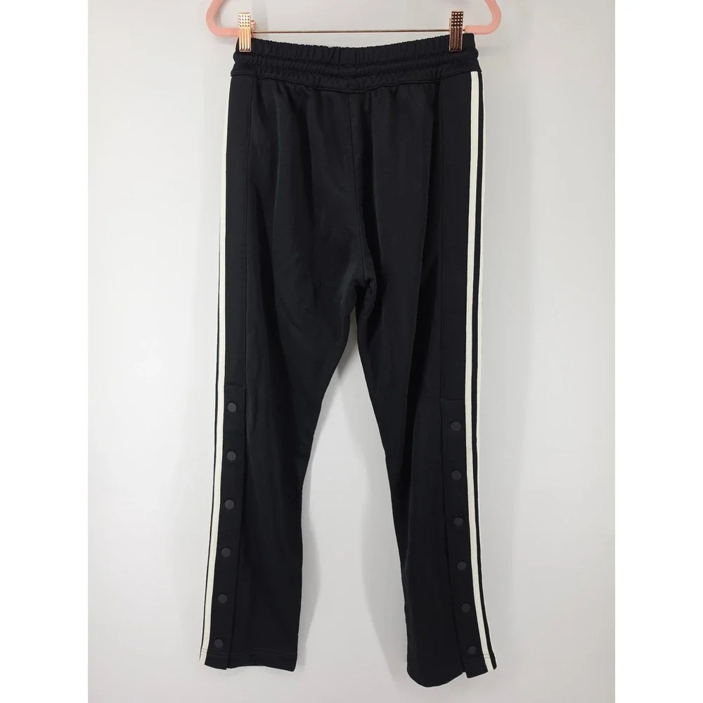Adidas McDonalds All American Games Track Pants Black White Stripes Mens Small